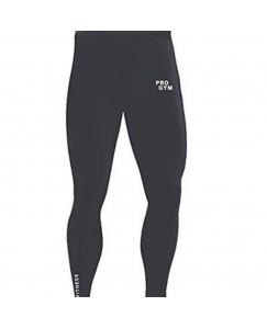 Nylon skinfit Gym track pant in Black in Short